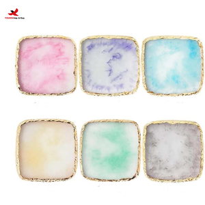 Palette de présentation d'art d'ongles en résine carrée écologique HQ Mixed Proc Discount Cross-Border - un fournitures d'ongles exclusives - Product Image 2