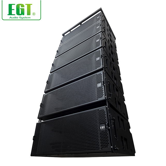 Dual 12 Inch Line Array Speaker Professional Passive Pro Audio System for Stage Concert Live Sound Large Venue Concert