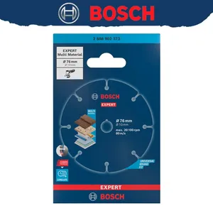 Disco de Corte Multiuso de Carboneto Original BOSCH 2608902373, Lâmina de Corte Durável de 76 mm, Acessórios para Ferramentas Elétricas - Product Image 2