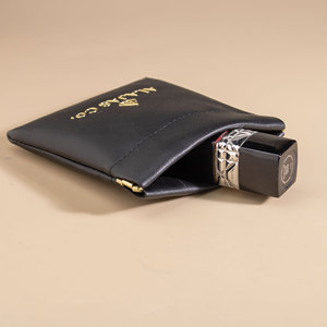 Factory Price Pu Leather Cosmetic Lipstick Pouch Portable Soft Leather Earphone <b>Coin</b> Jewelry Storage <b>Bag</b> - Product Image 5