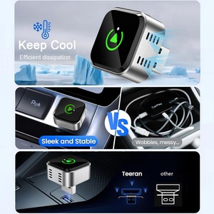 Mini adaptador Carplay inalámbrico encubierto y adaptador automático Android No Delay Video Box Car Play Dongle para automóviles <span class=keywords><strong>de</strong></span> 2016 USB a tipo C - Product Image 3