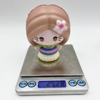 Nouveaux jouets squishy à rebond lent Elsa et Anna, les meilleures ventes transfrontalières, avec un design créatif Blanche-Neige et en PU