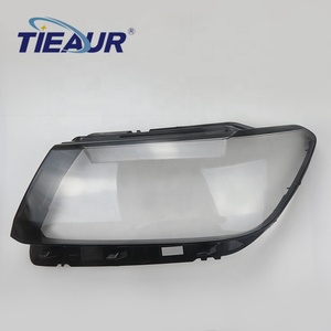 TIEAUR Ricambi Auto, Copertura Trasparente per Fari con Bordo Nero, Configurazione Base Xenon per <span class=keywords><strong>Tiguan</strong></span> Anni 2017-2018 - Product Image 5