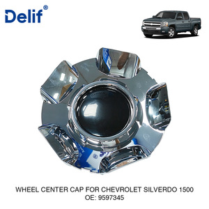 Delif Wheel Cap 180mm Electroplated Silver For Chevrolet GMC - Product Image 5