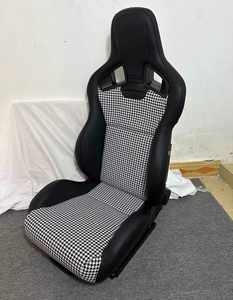 Housse de siège baquet Recaro CS sur mesure avec dossier réglable, ajustement universel pour Acura MDX RDX ILX TLX, intérieur racing - Product Image 2