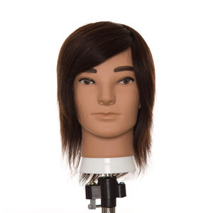 LINDAL salón barato práctica peluquería 100 peluquería los hombres humanos maniquí <span class=keywords><strong>de</strong></span> entrenamiento la cabeza <span class=keywords><strong>hombre</strong></span> cabeza <span class=keywords><strong>de</strong></span> entrenamiento - Product Image 5