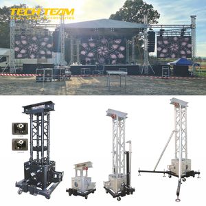 Système <span class=keywords><strong>de</strong></span> levage <span class=keywords><strong>de</strong></span> treillis <span class=keywords><strong>de</strong></span> scène portable en aluminium robuste pour supports au sol, capacité 1000 kg, certifié CE TUV - Product Image 4