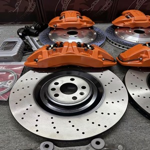 New Big Kit 6 Piston Calipers with Custom Steel Disc Rotor for 718 Cayman ZEEKR 001 1 Year Warranty - Product Image 2