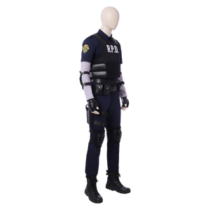 Costume de cosplay personnalisé pour adultes, inspiré du film <span class=keywords><strong>Resident</strong></span> <span class=keywords><strong>Evil</strong></span> Leon Scott Kennedy, pour Halloween, les événements et les spectacles - Product Image 4