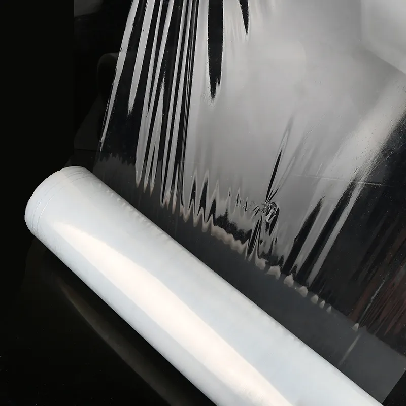 Film regang pembungkus plastik perekat PE langsung pabrik kualitas tinggi di industri