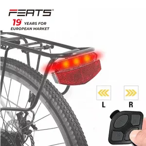 FERTS ที่ควบคุมด้วยรีโมตไร้สายแบบ3 In 1,อุปกรณ์รีเฟลคเตอร์/ สัญญาณไฟเลี้ยว/ไฟด้านหลัง