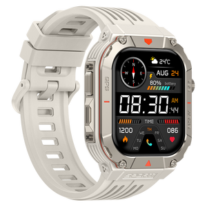 <span class=keywords><strong>Reloj</strong></span> <span class=keywords><strong>Inteligente</strong></span> de Aventura para <span class=keywords><strong>Hombre</strong></span> con Brújula, Sensor de Altitud y Presión, Linterna, Corona Giratoria y Asistente de Voz para Importadores - Product Image 4