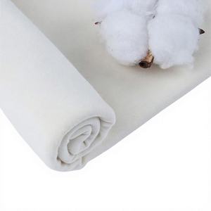 Tela de Franela de Algodón Orgánico Certificado GOTS, Recubierta de PE, Ligera, Blanqueada, Sin Teñir, para Textiles del Hogar y Tapicería - Product Image 4