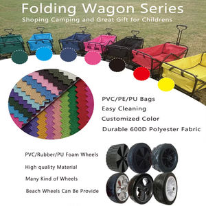 अंतर्निहित तालिका चार पहिया भारी शुल्क आउटडोर उपयोगिता गाड़ी के साथ फोल्डिंग आयरन कैंपिंग वैगन - Product Image 6