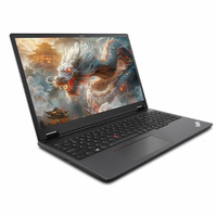 ThinkStation P16v Mobile Workstation Laptop-9-185hv, prosesor profesional memori 32GB 1TB Solid State Hard Disk layar 16 inci