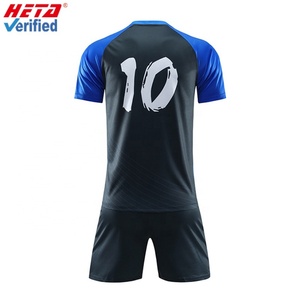 OEM Sublimation Custom Team Soccer Jersey Manufacturer Wholesale Blank <b>Cheap</b> Thailand Quality Sublimated Soccer Jersey - Product Image 2