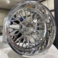 Jantes forgées à déport profond 22x12 24x14 20x12 4x4 Dub Floaters 8X170 8X6.5 8x180 6X139.7 pour camions tout-terrain Ford GMC RAM