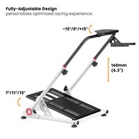 LRS10-BS02 pliable jeu simulateur de course support jeu Sim Rig volant Base conduite Support Logitech G25 G27 G29 G920