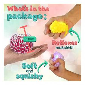 2025 Trendy Eco-friendly TPR Squishy Slow Rising Sensory Play Anti-Anxiety Double Pink Customizable Color <b>Squeeze</b> <b>Squeeze</b> Toy - Product Image 6