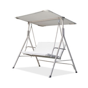 <span class=keywords><strong>Columpio</strong></span> acolchado, estructura de metal resistente de 3 plazas <span class=keywords><strong>para</strong></span> jardín al aire libre, patio <span class=keywords><strong>con</strong></span> <span class=keywords><strong>toldo</strong></span> de tela - Product Image 2