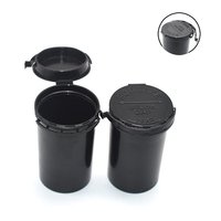 Bouteilles de stockage vides opaques 6Dram 13Dram 19Dram 30Dram 60Dram Conteneurs Pop Top en plastique avec anneau antivol pour emballage