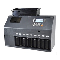 CS-900 Clasificadora y Envolvedora Automática de Monedas de Alta Velocidad Máquina Contadora de Monedas para Caja Registradora Multidivisa