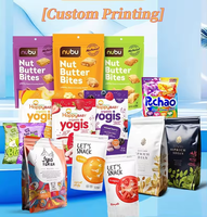3,5G 7G 14G 28G 1 Pond Op maat bedrukte plastic stand-up doypack zakjes geurdicht 3,5 gram Mylar zakjes