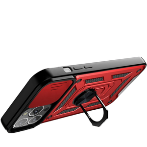 Nuova custodia custodia per telefono con schermo a prova di pelle a prova di pelle ibrida per Samsung Xcover <span class=keywords><strong>7</strong></span> Metal Finger Loop custodia Mobile Z Flip 6 - Product Image 1