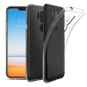 Per LG G7 G6 G5 G4 G3 G2 Copertura Molle di Caso di TPU Per LG V40 V30 V20 V10 Q6 Q7 q60 K50 K40 K4 K8 K10 2017 Custodia Trasparente