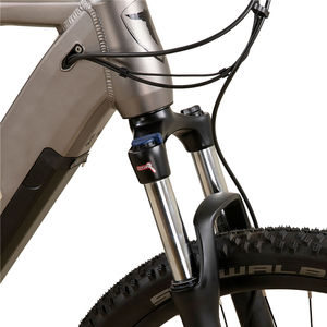 Para JOYKIE 27,5 pulgadas MTB bicicleta de montaña eléctrica bicicleta de accionamiento medio 250W Ebike con Motor Central y batería de litio - Product Image 5