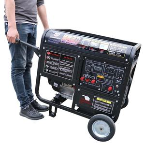 소형 가정용 10KW 220/380V 이중 전압 발생기 압전 시작 60Hz 주파수 24V 캠핑용 정격 전압 AC/DC - Product Image 2
