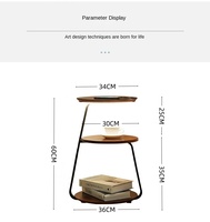 Table basse de jardin avec chargeur sans fil et éclairage, lampe sur pied créative