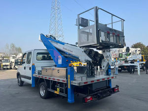 Nouvelle Plateforme Élévatrice Articulée Télescopique Diesel Double Cabine pour Travaux Aériens, Alimentation Directe Usine, 14m-22m, 200kg, Euro 5, 4x2, Conduite à Gauche - Product Image 2
