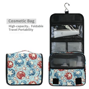 Custom Logo Personalized Portable Bathroom Hanging Large Size Wash Bag <b>Makeup</b> <b>Storage</b> Travel Toiletry Bag <b>for</b> Adult - Product Image 4