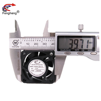 Hersteller liefern 4015 5V 12V 24V DC Industrie lüfter Kugellager Quadrat Silent Lüfter 40*40*10mm 40mm