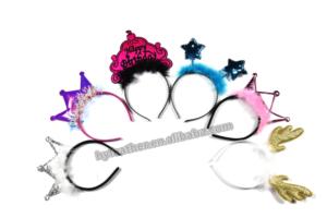 HS New Fashion Weihnachts feier Adult Stirnband Big Butterfly Band Samt Stoff Elch Weihnachten Haarschmuck Frauen Festival Hoop - Product Image 5