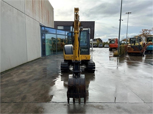 Mini-excavatrice KOMATSU PC50 d'occasion de haute qualité, 5 tonnes, 95% neuve, moteur d'origine, roulement d'engrenage, cœur PLC, y compris la boîte de vitesses et la pompe - Product Image 5