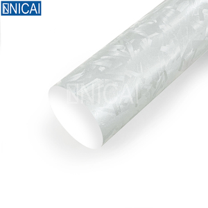 Nicai nhà máy có thể tháo rời keo giả mạo sợi carbon 1.52*18m Độ nhớt cao hiệu suất tuyệt vời hình dạng bất thường xe sơn phim - Product Image 4