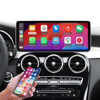 Écran ultra-fin 12,3'' pour Mercedes Benz Classe C W205 GLC X253 C180 C200 C220 C300 C350 2016-2022 Carplay Android Auto Radio
