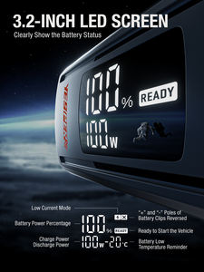 Портативный автомобильный стартер Yesper Fast Max, 27000 мАч, 12 В, многофункциональный пусковой Аккумулятор для грузовиков и мотоциклов - Product Image 3