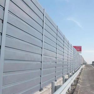 Barrera acústica insonorizada de Venta caliente <span class=keywords><strong>valla</strong></span> galvanizada Micro agujero barrera de ruido pared Reducir ruido barrera de sonido pared - Product Image 1