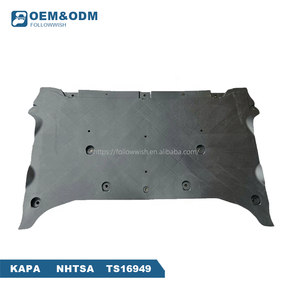 Followish عالية الجودة طراز السيارات <span class=keywords><strong>S</strong></span> هيكل احتياطي لوحة المحرك الأمامي أجزاء لوحة الحرس المحرك السفلي للمحرك لموديلات تسلا <span class=keywords><strong>S</strong></span> - Product Image 3