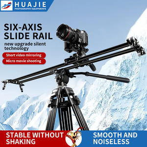 Jianmei S6 100CM curseur de caméra avec rotule à 360 °/pince de téléphone/support de caméra Dolly Rail Track avec <span class=keywords><strong>PTZ</strong></span> 3D - Product Image 3