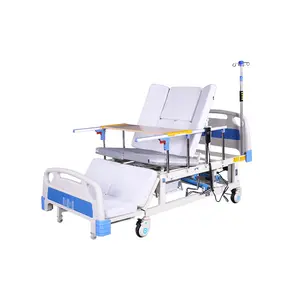 Latest Technology R&D elderly patient home electric manual 5 function nursing bed