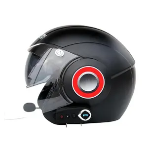 Grote Batterij Capaciteit Motorhelm Met Ingebouwde Blue-Tooth