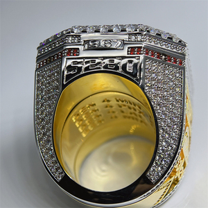 Nhẫn vô địch bóng rổ Denver Nuggets 2023 bán chạy, mạ vàng, chất liệu đồng, dành cho nam, kiểu dáng thời thượng, đính đá zircon, ý tưởng quà tặng đính hôn - Product Image 5