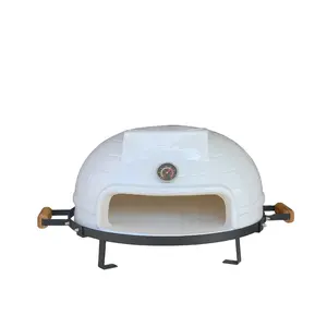 21Inch Bán Hot Xách Tay Đá Nướng Thịt Clay Gấp Hibachi Hàn Quốc Churrasquiira Tandoor Asadores Thổ Nhĩ Kỳ Gỗ Lò Nướng Bánh Pizza