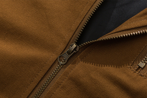 Мужская винтажная куртка оверсайз классического кроя с индивидуальным дизайном, высококачественная, свободная, из вельвета и канваса, с воротником, в стиле рабочей куртки-карго - Product Image 6