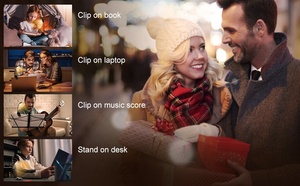 Đèn Đọc Sách Có Thể Sạc Lại Đèn Đọc Sách USB Nhiệt Độ 3 Màu Chăm Sóc Mắt Có Thể Điều Chỉnh Độ Sáng Cho Giường Ngủ - Product Image 6