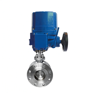 Vanne papillon motorisée à bride en acier inoxydable à étanchéité rigide électrique antidéflagrante COVNA HK60-EX-D - Product Image 2